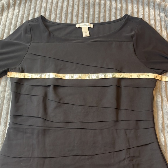 White House Black Market Layered Ruffle Dress - Picture 8 of 11